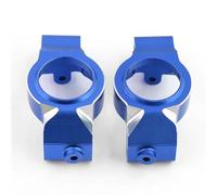 MGHGFYTAS Accesorios Coches RC Compatible con Traxxas para Xmaxx 6S 8S 1/5 RC Piezas De Camiones Accesorios 2 Uds Bloque De Ruedas Delanteras De Metal C-hubs(Blue)