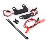MGHGFYTAS Coche RC Piezas Compatible con ARRMA para Gorgon 1/10 RC Coche Piezas Upgrade Juego Luces Delanteras Traseras Y Laterales En Material Especial