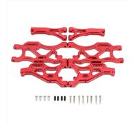 MGHGFYTAS Coche RC Piezas Compatible con Arrma para Limitless para Infraction 6S para Typhon 1/7 1/8 RC Car Parts Reemplazo del Juego De Suspensión Delantera Y Trasera Metal