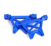 MGHGFYTAS Coche RC Piezas Compatible con TRAXXAS 1/10 Piezas De Coche para E-maxx T-maxx RC, 1 Par para Torre Choque Delantera Y Trasera, Soporte Amortiguador 4917R(Blue)