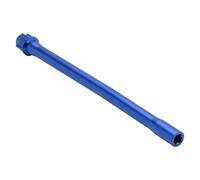 MGHGFYTAS Coche RC Piezas Compatible con TRAXXAS para Mini para Maxx Control Remoto Piezas De Actualización Automóvil Modificación Repuesto Eje Transmisión Central Aleación Aluminio 10755(Blue)