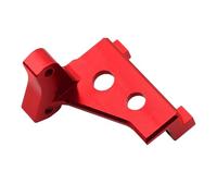 MGHGFYTAS Coche RC Piezas Compatible con Traxxas para TRX-4 para TRX-6 1/10 RC Piezas De Actualización Coche Caja Engranajes Central Metal Soporte Servo Bloqueo Diferencial(Red)