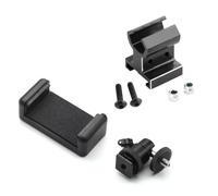 MGHGFYTAS Coche RC Piezas Compatible con Traxxas para TRX4 para TRX6 para Slash para RUSTLER T-maxx para E-maxx 1/10 RC Piezas De Coche Metal TQi Soporte Montaje para Teléfono