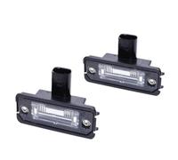 MGHGFYTAS Compatible con 1J6943021B RC Car Truck Upgrade Parts Accesorios Modificación Reemplazo 2PCS Luz De Matrícula Accesorios Coches RC