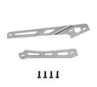 MGHGFYTAS Compatible con ARRMA para Kraton para BLX V6 1/8 RC Piezas De Actualización De Coche Accesorios para Chasis Reemplazo De Soporte Delantero Y Trasero Accesorios Coches RC(Silver)