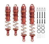 MGHGFYTAS Compatible con ARRMA para Kraton para Notorious 1/7 1/8 RC Piezas De Mejora De Coche Accesorios Amortiguador De Aceite De Metal Accesorios Coches RC(Red)