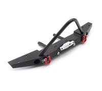 MGHGFYTAS Compatible con Axial para SCX10 II III Pro para TRX4 para TRX6 Gen8 Gen9 1/10 RC Crawler Car, Parachoques Delantero De Aluminio, Accesorios De Mejora RC Parachoques