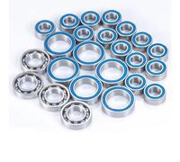 MGHGFYTAS Compatible con Element para Enduro para Sendero 1/10 RC Piezas para Coches Y Camiones 24 Piezas Buje De Rueda, Eje, Rodamiento Sellado De Goma Accesorios Coches RC