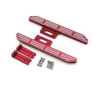 MGHGFYTAS Compatible con FMS para Fire para Horse para EAZYRC para Desert 1/18 RC Coche Teledirigido Accesorios De Mejora Pedales Metálicos Accesorios Coches RC(Red)