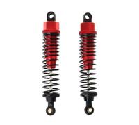 MGHGFYTAS Compatible con HSP 1/10 RC Todoterreno Coche Actualización Modificación Reemplazo Accesorios Piezas Metal Amortiguador Accesorios Coches RC(Red)