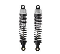 MGHGFYTAS Compatible con HSP 1/10 RC Todoterreno Coche Actualización Modificación Reemplazo Accesorios Piezas Metal Amortiguador Accesorios Coches RC(Silver)