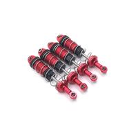 MGHGFYTAS Compatible con Huangbo ZP1001 ZP1002 ZP1003 ZP1004 RC, Piezas De Modificación De Actualización De Coche, Accesorios, Amortiguador Hidráulico De Metal Accesorios Coches RC(Red)