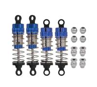 MGHGFYTAS Compatible con MJX 14210 14209 1/14 RC, Piezas De Modificación De Actualización De Coche, Accesorios, Amortiguador De Presión De Aceite De Metal Accesorios Coches RC(Blue)