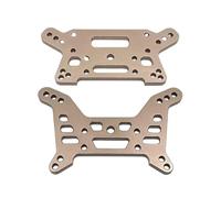 MGHGFYTAS Compatible con MJX 7303 1/7 RC Car Modificación Reemplazo Piezas De Actualización Soporte De Amortiguador Trasero De Ajuste De Metal Accesorios Coches RC(Gray)