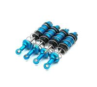 MGHGFYTAS Compatible con MJX H16 16207 16208 16209 16210 1/16 RC Piezas De Mejora De Coche Accesorios Amortiguador Delantero Y Trasero De Metal 4 Uds Accesorios Coches RC(Blue)