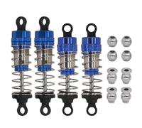 MGHGFYTAS Compatible con MJX para Hyper Go 14209 14210 14500B 14510B RC Piezas De Actualización De Coche Accesorios Amortiguador De Aceite De Metal Accesorios Coches RC(Blue)