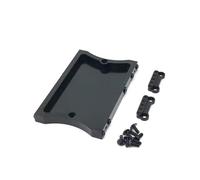 MGHGFYTAS Compatible con MN D90 D91 96 para MN98 99S RC Crawler Car Truck Parts Soporte De Amortiguador Y Viga Trasera De Metal Accesorios Coches RC(Black)