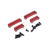 MGHGFYTAS Compatible con MN D90 D91 D96 para MN98 99S 1/12 RC Piezas De Coche Actualización Accesorios De Modificación Soporte De Choque De Metal Accesorios Coches RC(Red)