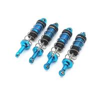 MGHGFYTAS Compatible con MN128 MN86 MN86S MN86K MN86KS 1/12 RC Piezas De Mejora De Coche Accesorios 4 Uds Amortiguador De Aceite De Metal Accesorios Coches RC(Blue)