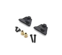 MGHGFYTAS Compatible con MN168 para MN82 para MN78 1/12 RC Piezas De Mejora De Coche Accesorios Metal Amortiguador De Impacto Frontal Montaje Torre De Choque Accesorios Coches RC(Black)