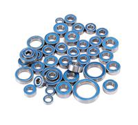 MGHGFYTAS Compatible con Traxxas Ford TRX4 Ford Bronco para Defender G500 1/10 RC Crawler Piezas De Mejora para Coche Kit De 39 Rodamientos Sellados Accesorios Coches RC