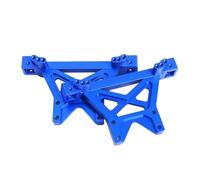 MGHGFYTAS Compatible con Traxxas para E-MAXX 1/10 RC Mejora De Coche Accesorios De Modificación Piezas Soporte del Amortiguador Delantero, Torre De Amortiguación Accesorios Coches RC(Blue)
