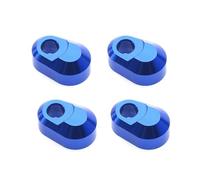 MGHGFYTAS Compatible con TRAXXAS para MAXX 6S 8S para XRT para MAXX 1/5 1/6 1/10 RC Accesorios De Piezas De Coche 4 Uds Retenedor De Pasador De Suspensión De Metal 7743 Accesorios Coches RC(Blue)