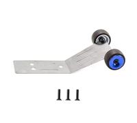 MGHGFYTAS Compatible con Traxxas para Mini para Maxx 1/16 RC Camión Actualización De Coche Piezas De Repuesto Accesorios Barra De Metal Wheelie Accesorios Coches RC(Blue)