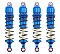 MGHGFYTAS Compatible con Traxxas para Mini para Maxx 2S 1/16 RC Piezas de actualización de Coche Accesorios amortiguadores de aleación de Aluminio Accesorios Coches RC(Blue)