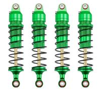 MGHGFYTAS Compatible con Traxxas para Mini para Maxx 2S 1/16 RC Piezas de actualización de Coche Accesorios amortiguadores de aleación de Aluminio Accesorios Coches RC(Green)