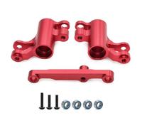 MGHGFYTAS Compatible con TRAXXAS para Mini para Maxx RC Mejora para Coches Y Camiones Piezas Y Accesorios Conjunto De Dirección con Brazos De Mando 10743 Accesorios Coches RC(Red)