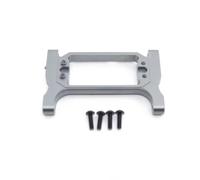 MGHGFYTAS Compatible con Traxxas para TRX4 para TRX6 1/10 RC Accesorios De Actualización De Coche Piezas De Montaje Servo Delantero Chasis Dirección Travesaño Accesorios Coches RC(Silver)
