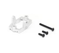 MGHGFYTAS Compatible con Traxxas para TRX4M 1/18 RC Crawler Car Actualización Modificación Piezas Accesorios Soporte Servo de Metal 9739 Accesorios Coches RC(Silver)