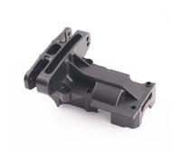 MGHGFYTAS Compatible con TRAXXAS para X-MAXX 6S 8S 1/5 8S 1/6 RC Accesorios De Piezas De Coche Cubierta De Caja De Cambios Diferencial De Mamparo Superior Trasero De Metal Accesorios Coches RC(Black)