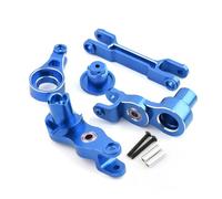 MGHGFYTAS Compatible con Traxxas para X-Maxx 6S 8S 1/5 RC Car Truck Upgrade Modification Reemplazo De Piezas Conjunto De Manivela De Dirección De Metal Accesorios Coches RC(Blue)