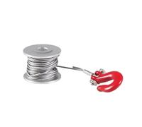 MGHGFYTAS Compatible con TRX4 D90 D110 para Axial para SCX10 90046 1/10 Coche Trepador De Control Remoto Piezas Accesorios 25T Engranaje De Dirección Servo Cabrestante Rueda Accesorios Coches RC