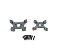 MGHGFYTAS Compatible con Wltoys 124017 124019 144001 144010 1/14 RC Piezas De Mejora De Coche Accesorios Amortiguador De Metal Delantero Y Trasero Accesorios Coches RC(Gray)
