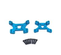 MGHGFYTAS Compatible con Wltoys 124017 124019 144001 144010 RC Actualización De Coche Piezas De Modificación Accesorios Amortiguador Trasero Delantero De Metal Accesorios Coches RC(Blue)