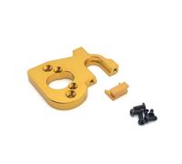 MGHGFYTAS Compatible con Wltoys 144010 144001 144002 124016 124017 124018 124019 RC Piezas De Actualización De Coche Accesorios Metal Retrofit Motor Montaje Accesorios Coches RC(Yellow)