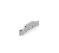 MGHGFYTAS Compatible con WLtoys 284131 K989 K969 K979 K999 para Mini-Q9 1/28 RC, Piezas De Actualización De Coche, Accesorios, Soporte De Batería De Metal Accesorios Coches RC(Silver)