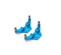MGHGFYTAS Compatible con Wltoys P929 P939 K979 K989 K999 K969 1/28 RC Piezas De Coche Amortiguador De Dirección Metálico Cupa CVD para Basculante Accesorios Coches RC(Blue)