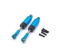 MGHGFYTAS Compatible con WPL C14 C24 B14 B24 para HengLong para FeiYu para JJRC RC Piezas De Mejora De Coche Accesorios Amortiguador Hidráulico De Metal Accesorios Coches RC(Blue)