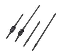 MGHGFYTAS Eje transmisión RC Compatible con Axial para Wraith RR10 90048 1/10 RC Coche Crawler Piezas Y Accesorios Eje De Transmisión Delantero Y Trasero De Metal CVD