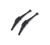 MGHGFYTAS Eje transmisión RC Compatible con: H16 16207 16208 16209 16210 14209 14210 1/16 RC Modificación De Mejora De Coche Accesorios De Piezas 2 Piezas Eje De Transmisión CVD Metálico(Black)