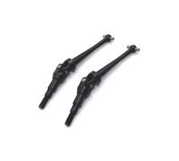 MGHGFYTAS Eje transmisión RC Compatible con H16 16207 16208 16209 16210 14209 14210 1/16 RC Piezas De Mejora para Coche Accesorios 2 Piezas Eje De Transmisión CVD Metálico(Black)