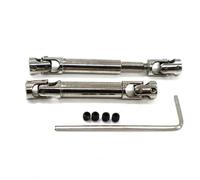 MGHGFYTAS Eje transmisión RC Compatible con Suzuki para Jimny 1/16 RC Coche Crawler Mejora Y Modificación Accesorios Y Piezas 2 Piezas Eje De Transmisión Metálico CVD