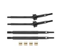 MGHGFYTAS Eje transmisión RC Compatible con TRX4M para Bronco para Defender 1/18 RC Accesorios para Coches Crawler Juego De Ejes De Transmisión De 5 Mm con Rosca Extendida De 2 Mm(Black)