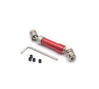 MGHGFYTAS Eje transmisión RC Compatible con WLtoys 12427 12429 12428 12423 FY01 FY02 FY03 RC Accesorios para Modificación De Coches Eje De Transmisión Trasero Metálico(Red)