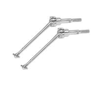 MGHGFYTAS Eje transmisión RC Compatible con Wltoys 12428 12423 12428 1/12 RC Mejoras para Coches Modificación Repuestos Accesorios Eje De Transmisión Metálico CVD(Silver)