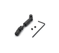 MGHGFYTAS Eje transmisión RC Compatible con WPL D12 1/10 RC Car Upgrade Modification Reemplazo De Piezas Accesorios Eje De Transmisión De Metal(Black)